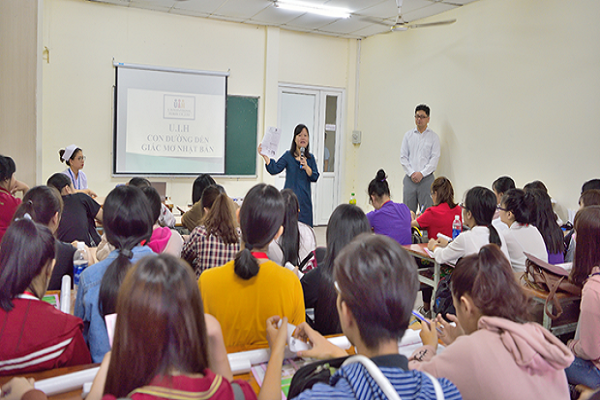 BUỔI GẶP GỠ TRAO ĐỔI VỀ CHƯƠNG TRÌNH TIẾNG NHẬT VÀ CƠ HỘI THỰC TẬP ĐIỀU DƯỠNG TẠI NHẬT BẢN