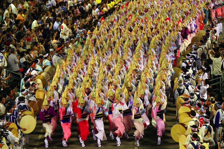 LỄ HỘI TOKUSHIMA AWA ODORI (12/8- 15/8)