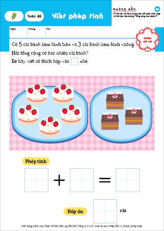 Phép cộng - 5~6 tuổi