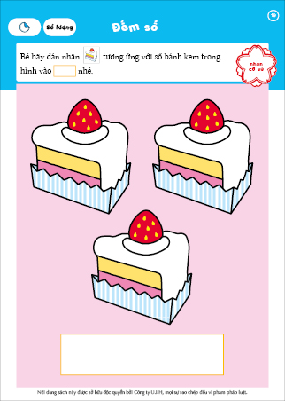 Số đếm - 2~3 tuổi