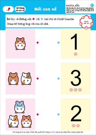 Số đếm - 2~3 tuổi