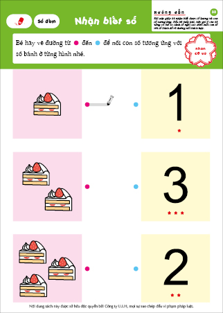 Số - Tư duy - 2~3 tuổi