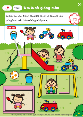 Số - Tư duy - 2~3 tuổi