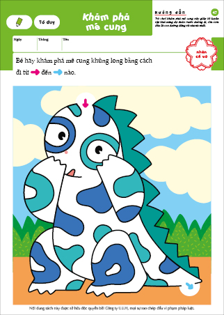 Số - Tư duy - 3~4 tuổi