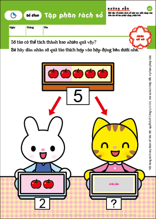 Số - Tư duy - 4~5 tuổi