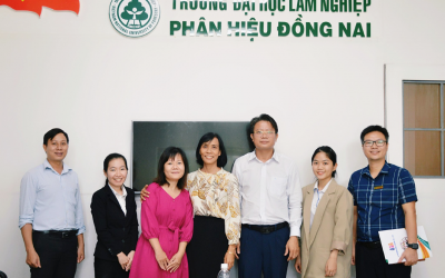BUỔI LÀM VIỆC VỚI TRƯỜNG ĐẠI HỌC LÂM NGHIỆP – PHÂN HIỆU ĐỒNG NAI