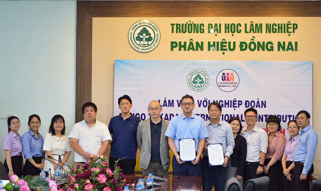 LỄ KÝ KẾT HỢP TÁC GIỮA TRƯỜNG ĐẠI HỌC LÂM NGHIỆP – PHÂN HIỆU ĐỒNG NAI CÙNG CÔNG TY U.I.H VÀ NGHIỆP ĐOÀN BUNGOTAKADA INTERNATIONAL CONTRIBUTION