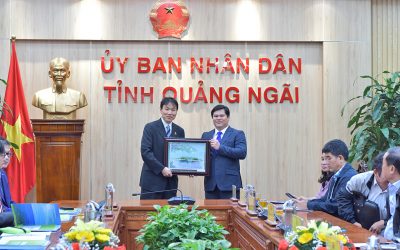 LÃNH ĐẠO TỈNH QUẢNG NGÃI TIẾP ĐÓN VÀ LÀM VIỆC VỚI ĐOÀN CÔNG TÁC TỈNH OITA, NHẬT BẢN