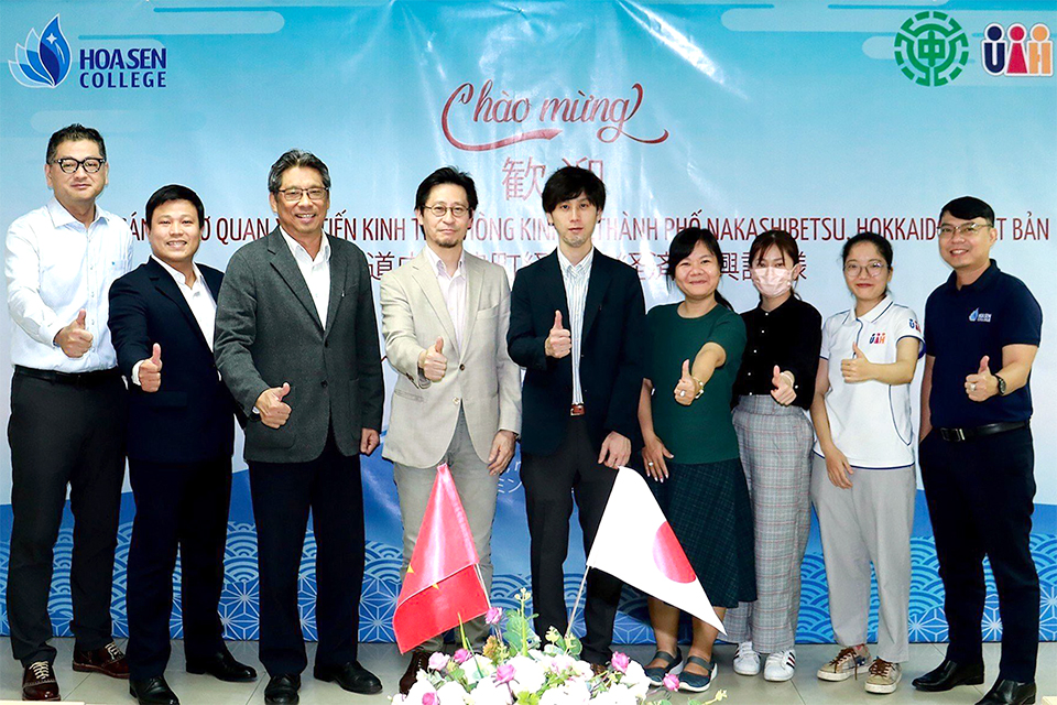 U.I.H. đồng hành cùng Phòng Kinh tế thành phố Nakashibetsu - Hokkaido trong chuyến công tác tại Việt Nam